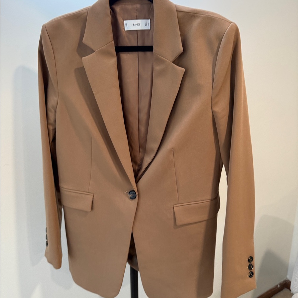 Mango Women's Tan Blazer + matching pant